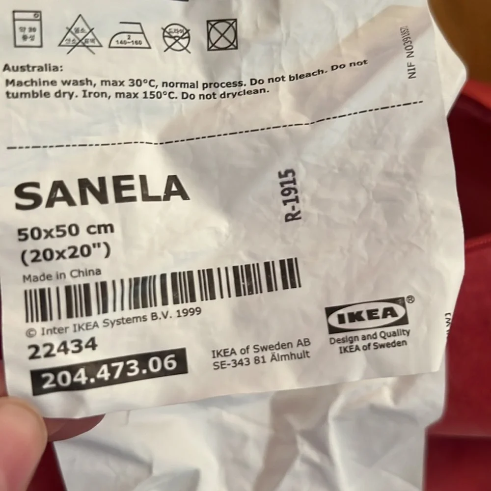 IKEA 3 pillow cases